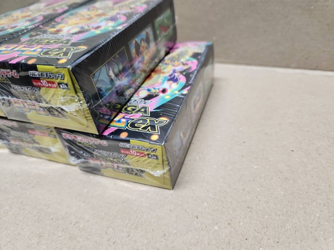 ポケカ　MEGA ドリームex 【新品未開封シュリンク付き】5BOX