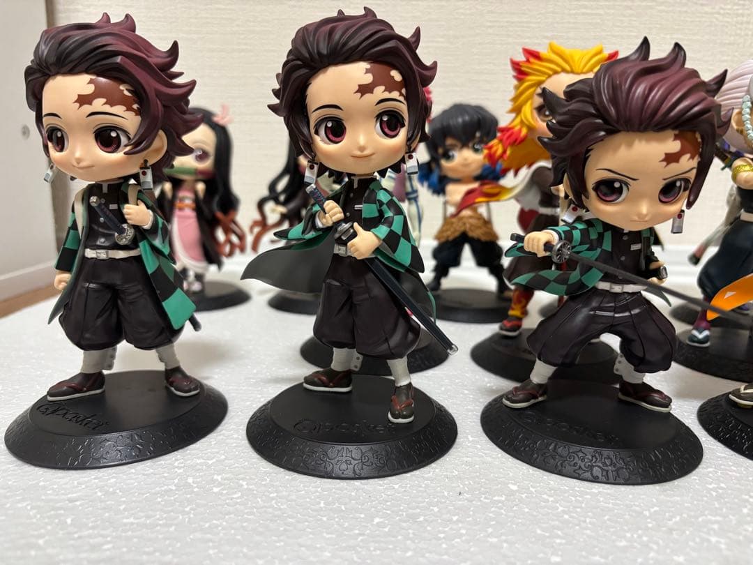 【箱あり】鬼滅の刃 Qposket フィギュア 14体セット