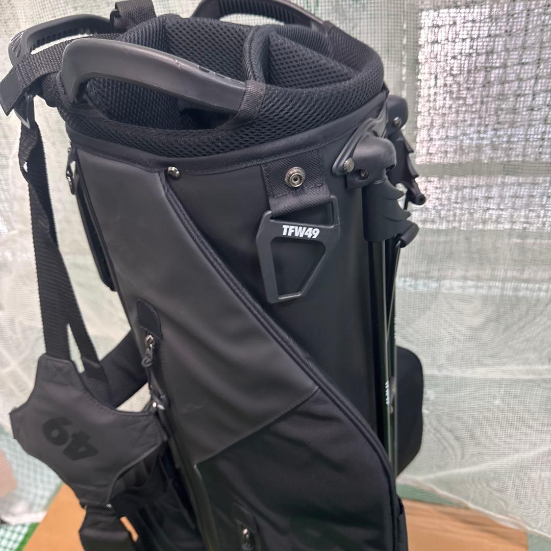 ⭐️美品⭐️TFW49 ブラック キャディーバッグ