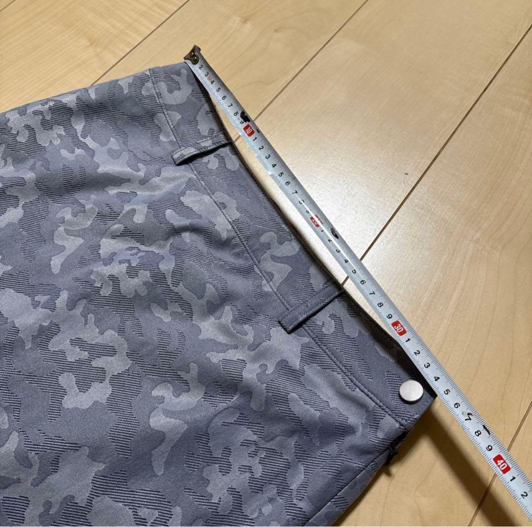 デサント　ゴルフ　ポロシャツ スカート　2点セット　L／L グレー
