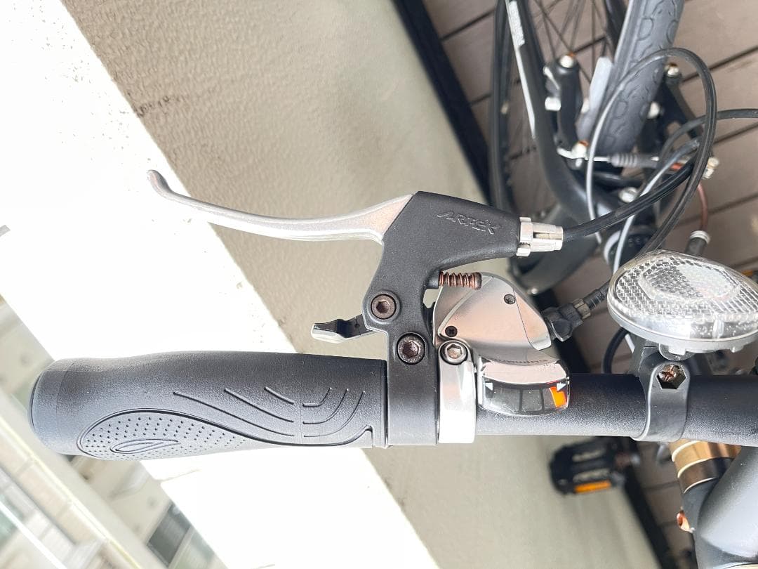 クロスバイクAMERICAN EAGLE　外装18段変速　black　引取専用