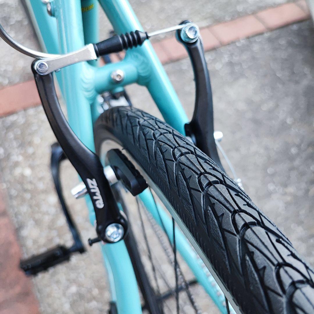 福岡発 新品パーツ多数 Bianchi ROMA4 ビアンキ チェレステ