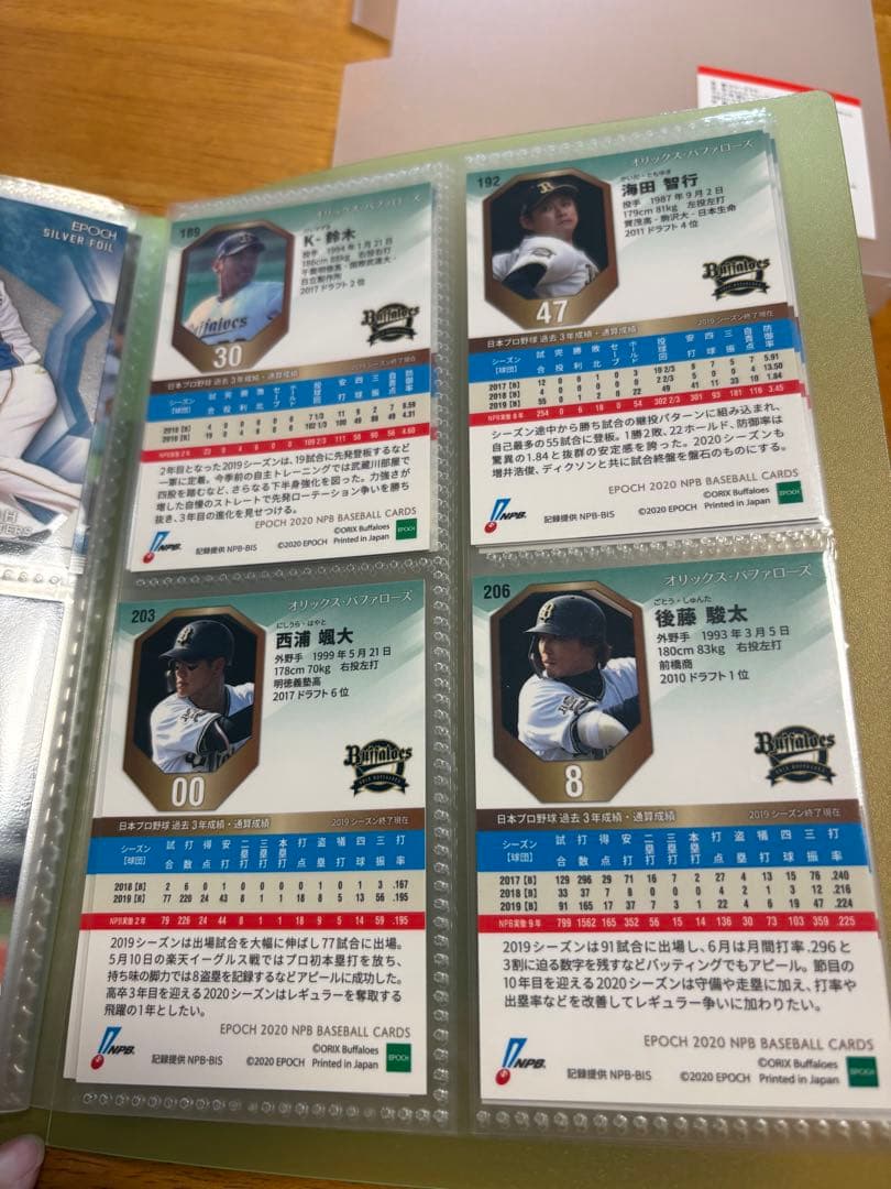 【ばら売り◎・サインカード有】特ジャパン11 EPOCH2020NPB野球カード