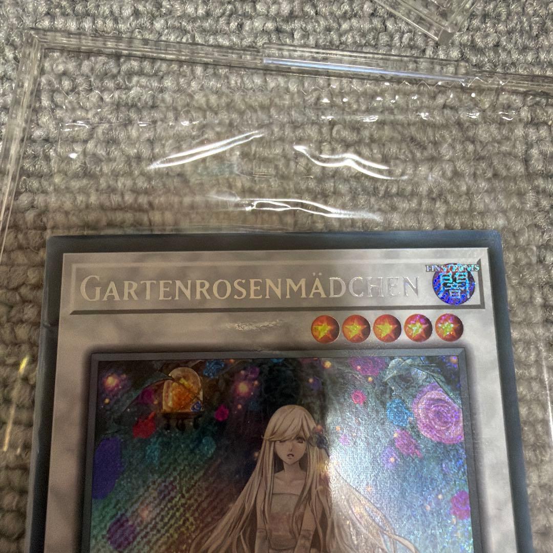 新品 未開封 遊戯王 ガーデン・ローズ・メイデン　ドイツ語