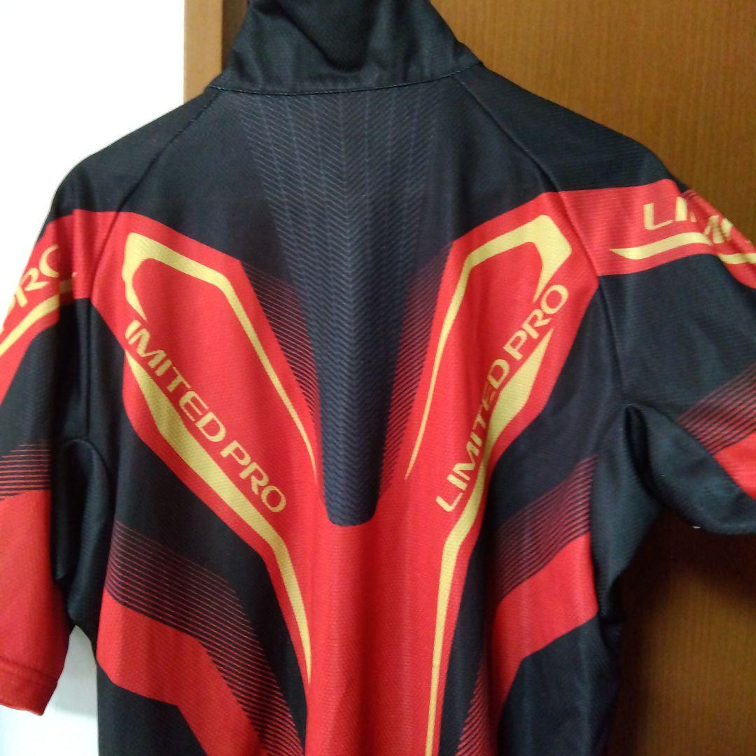 SHIMANO LIMITED PRO Tシャツ Lサイズ レッド/ブラック