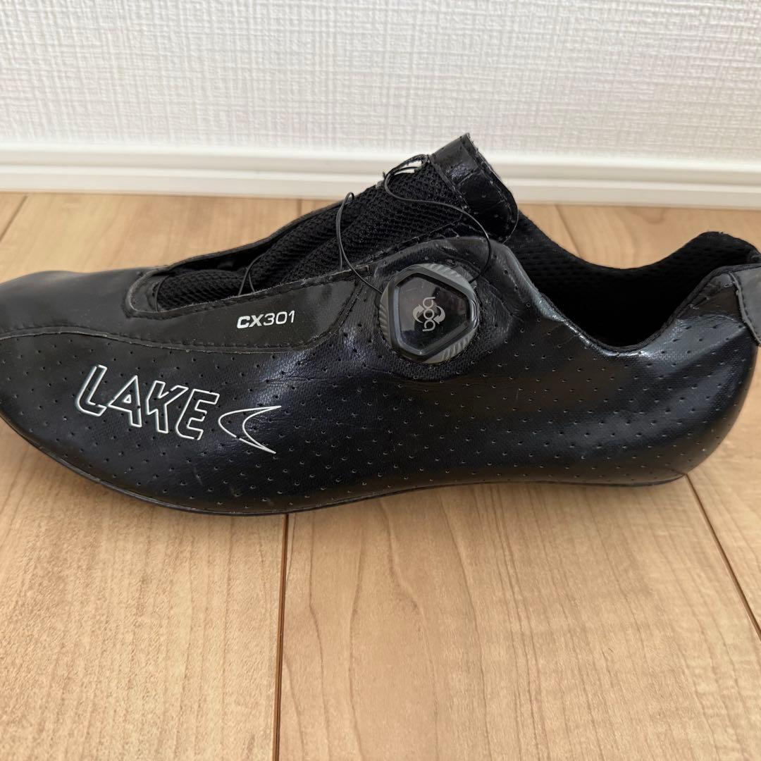 希少 レイク cx301 サイズ43 ロードレースビンディングシューズ