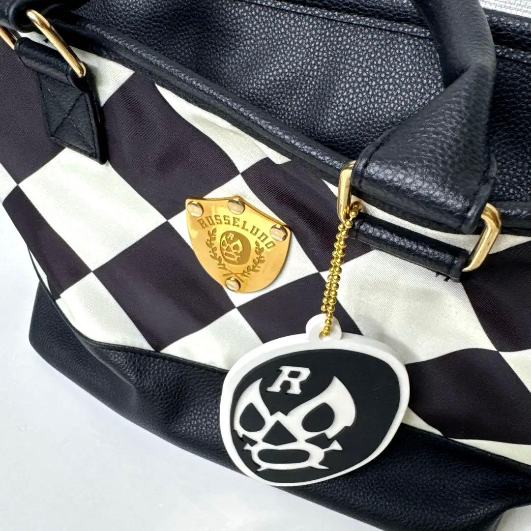 【美品】Russeluno 　カートバッグ　ブラック　バッグ　LUCHA