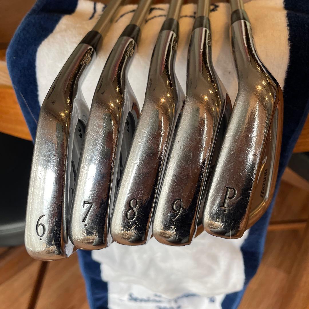 Mizuno MP-66アイアン5本セット 6-9 P MCI100- S