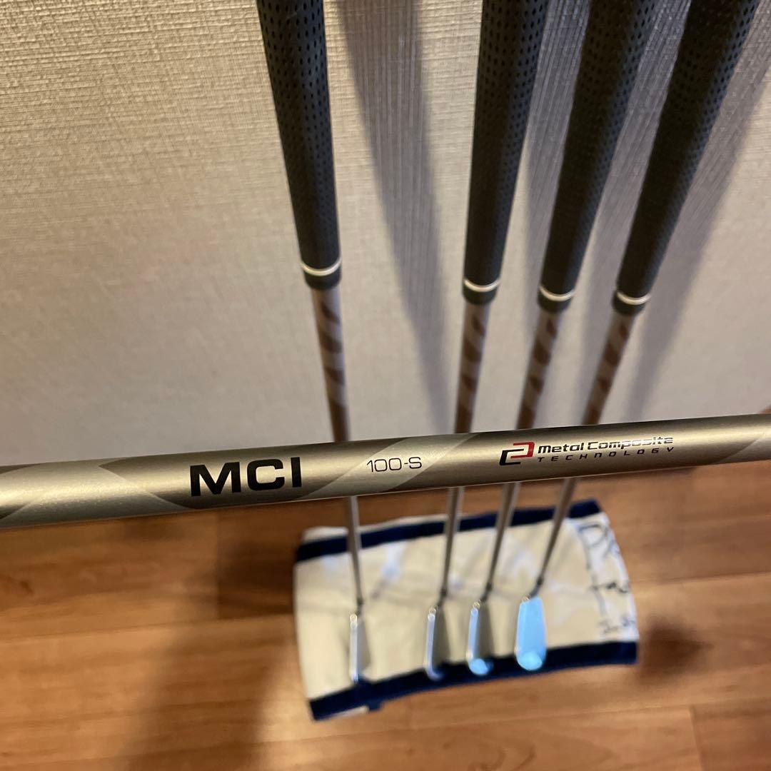 Mizuno MP-66アイアン5本セット 6-9 P MCI100- S
