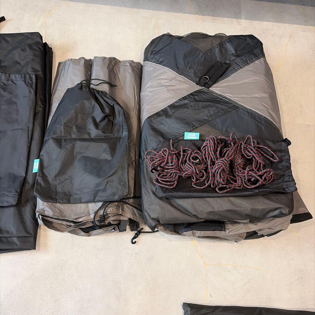 KZM X9 大型テント ファミリー 4〜5人用