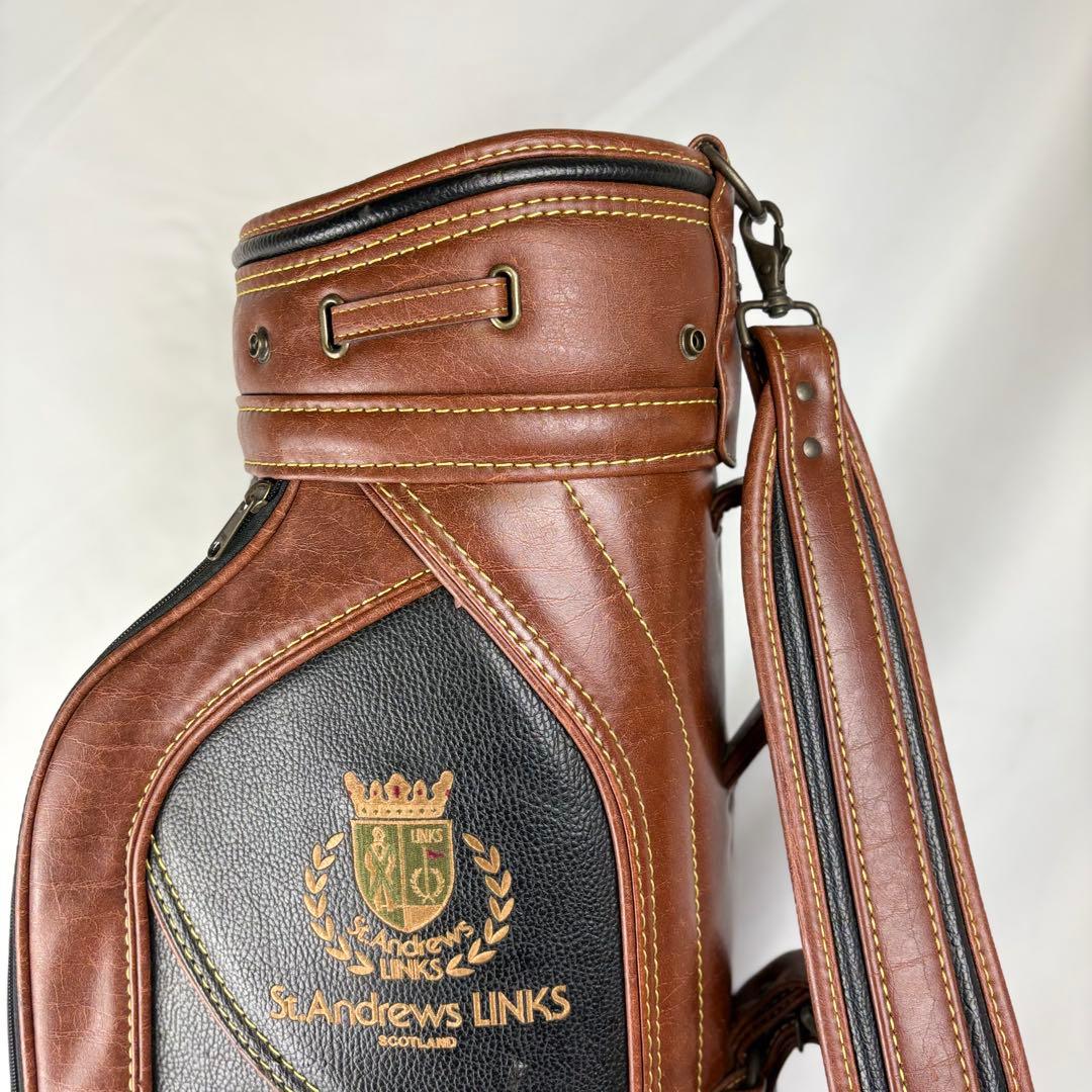 St.Andrews LINKS リンクス キャディバッグ ゴルフバッグ 6分割