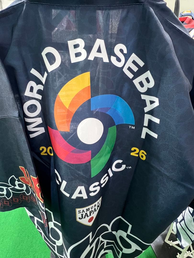 【新品】2026 WBC ハッピ　法被 ネイビー　侍ジャパン