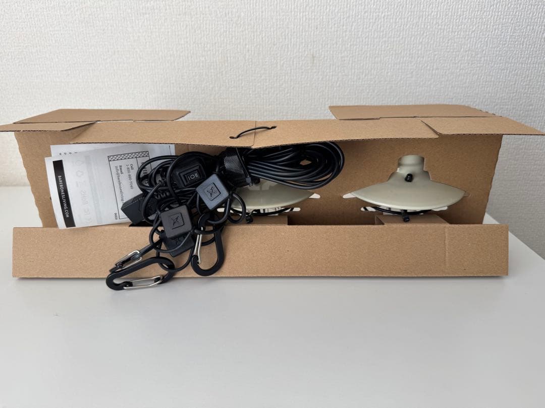 【正規品新品未使用】Barebones Livingエジソンストリングペンダント