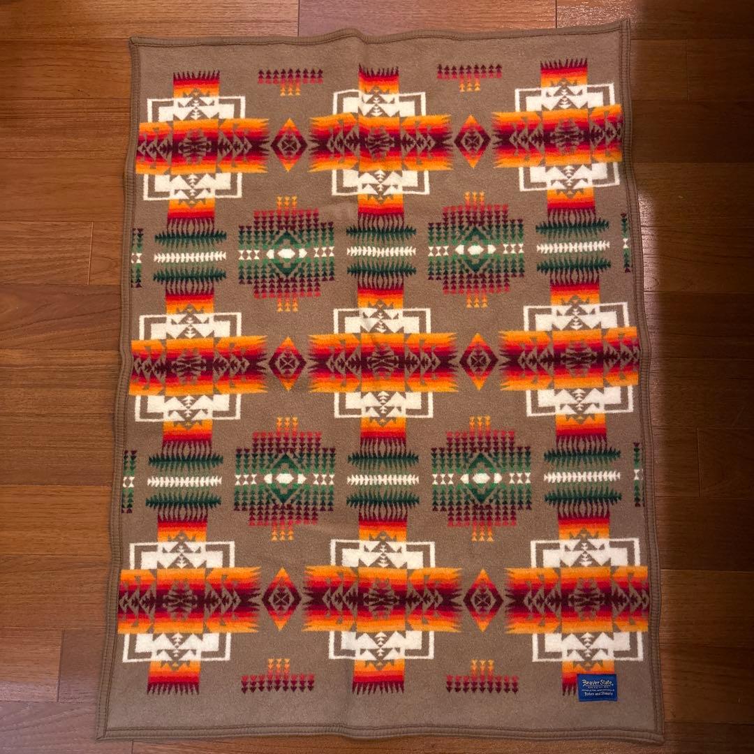 最終お値下げ⭐︎Pendleton Beaver State ブランケット　カーキ