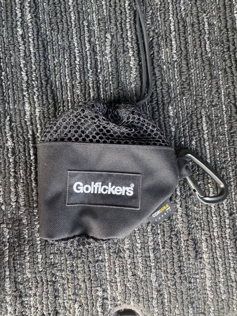 【完売品】Golfickers ボールポーチ　黒　値下げ可能商品