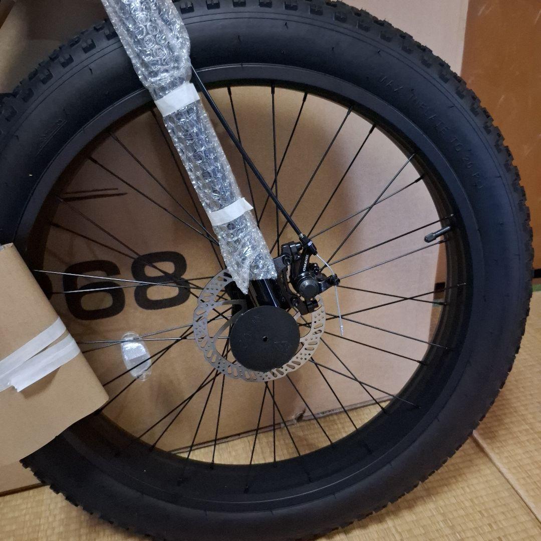 Keiです。CAPTAIN STAG　ファットバイク　26インチ　８段変速