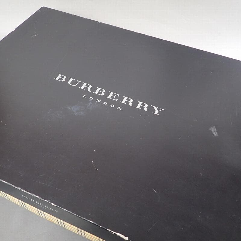RU-5967　BURBERRY　タオルケット　未使用保管品　チェック