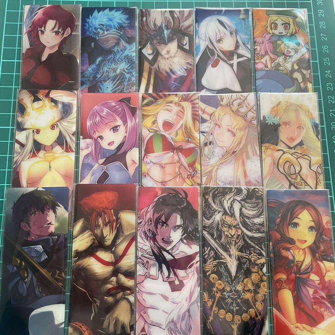 FGO 最終再臨展 編成画面風カード まとめ売り