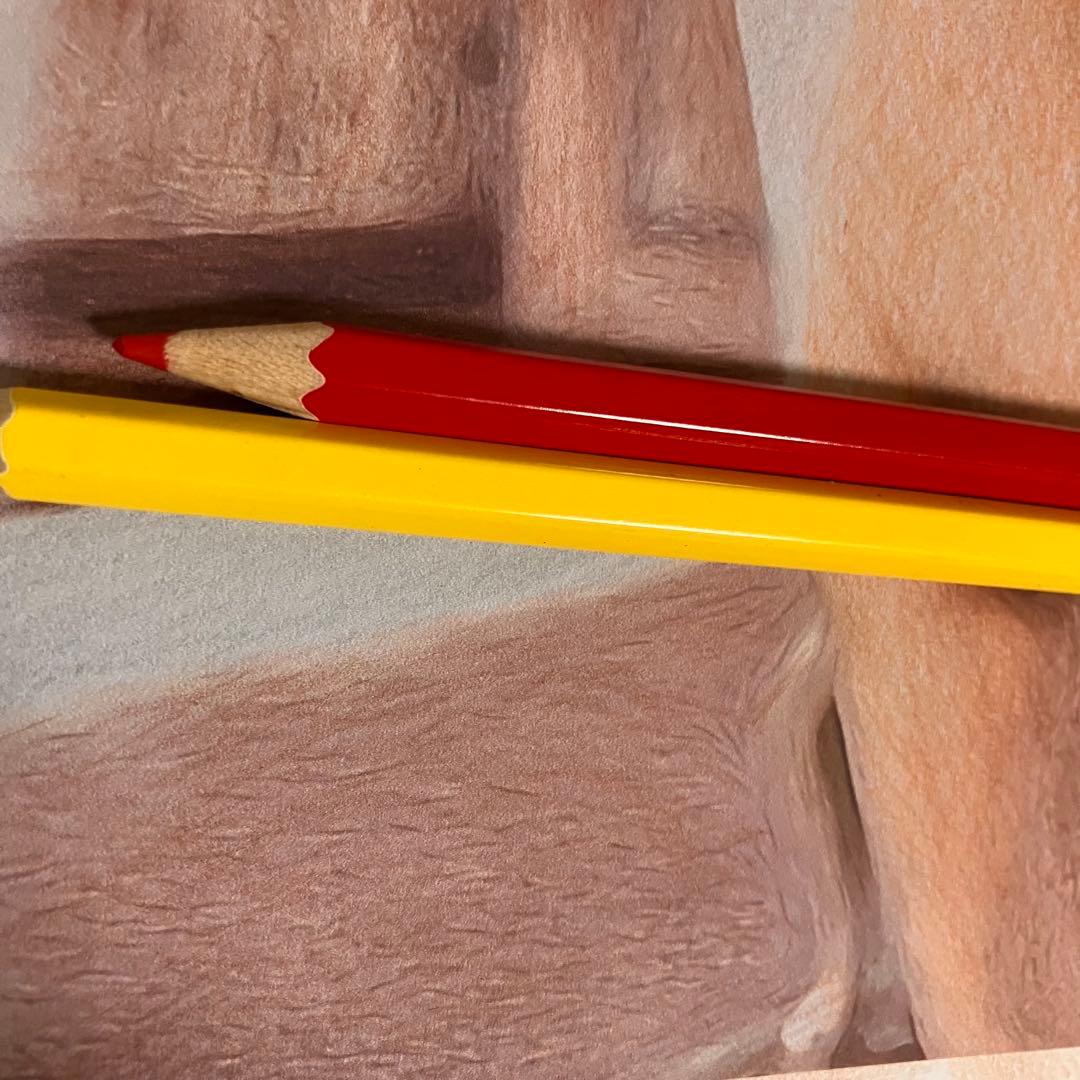 女優画28 額装品　額縁寸法32.7cm×24.0cm　カラー着色　定款付