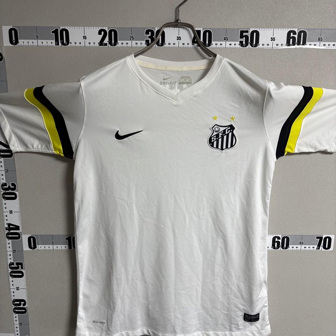 NIKEナイキ サントスFCユニフォーム 白 ホワイト XL SFCゲームシャツ