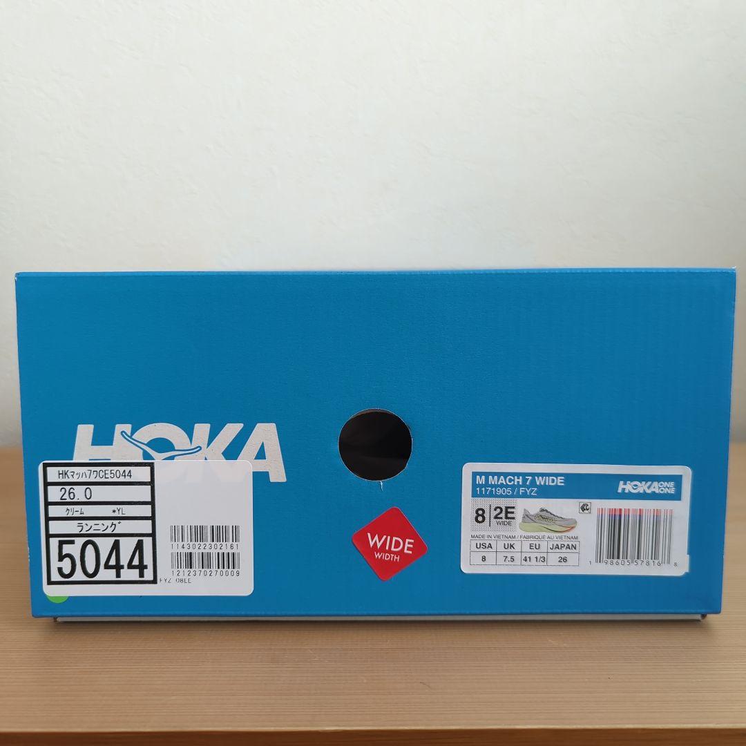 HOKA MACH7 WIDE　26.0cm＆25.5cm