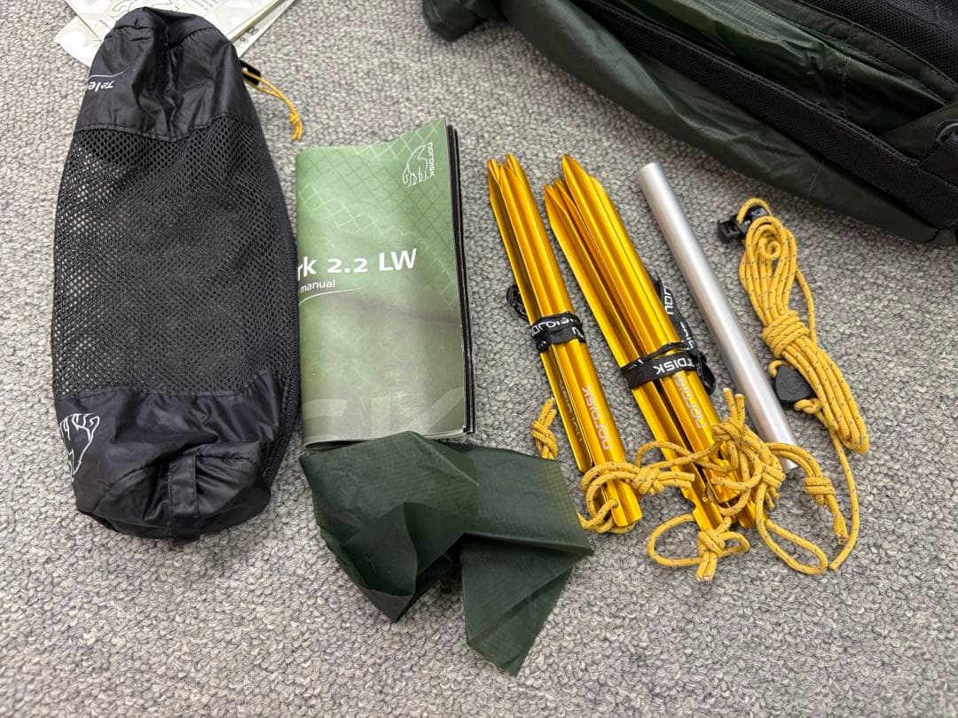 【本日のみ限定セール】NORDISK Telemark 2.2 LW テント