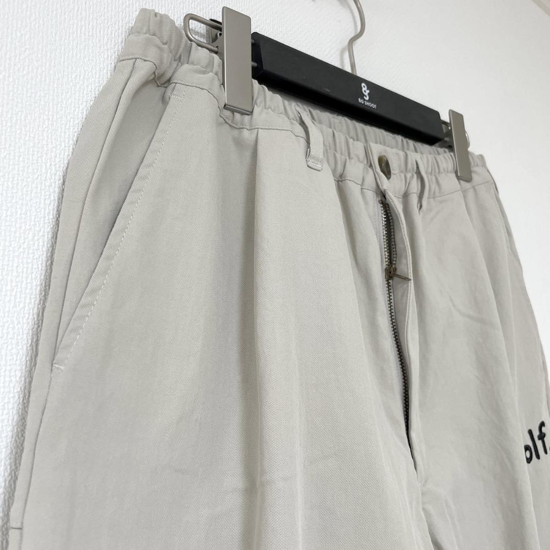 メンズウェア 8G SHOOT ONE TUCK STRETCH PANTS -IVORY-