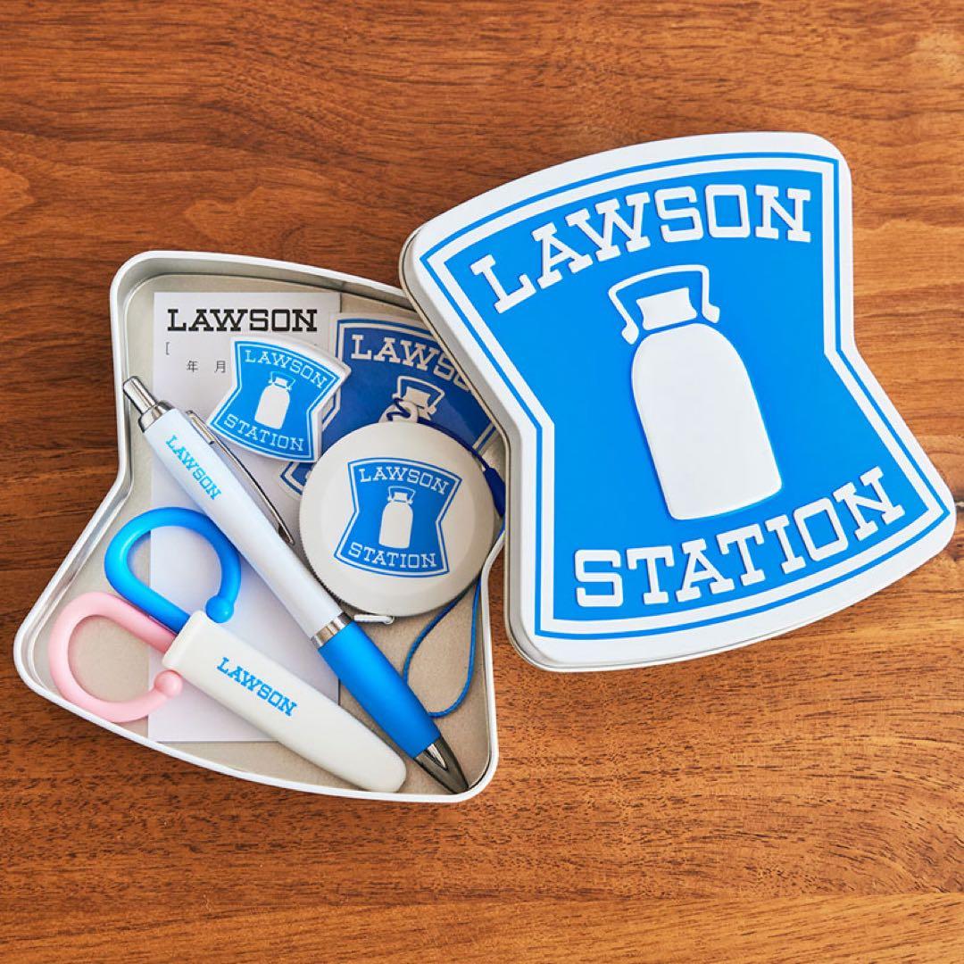 LAWSON　一番くじA賞 アラームクロック＆ローソン卓上ミラー＆お楽しみセット