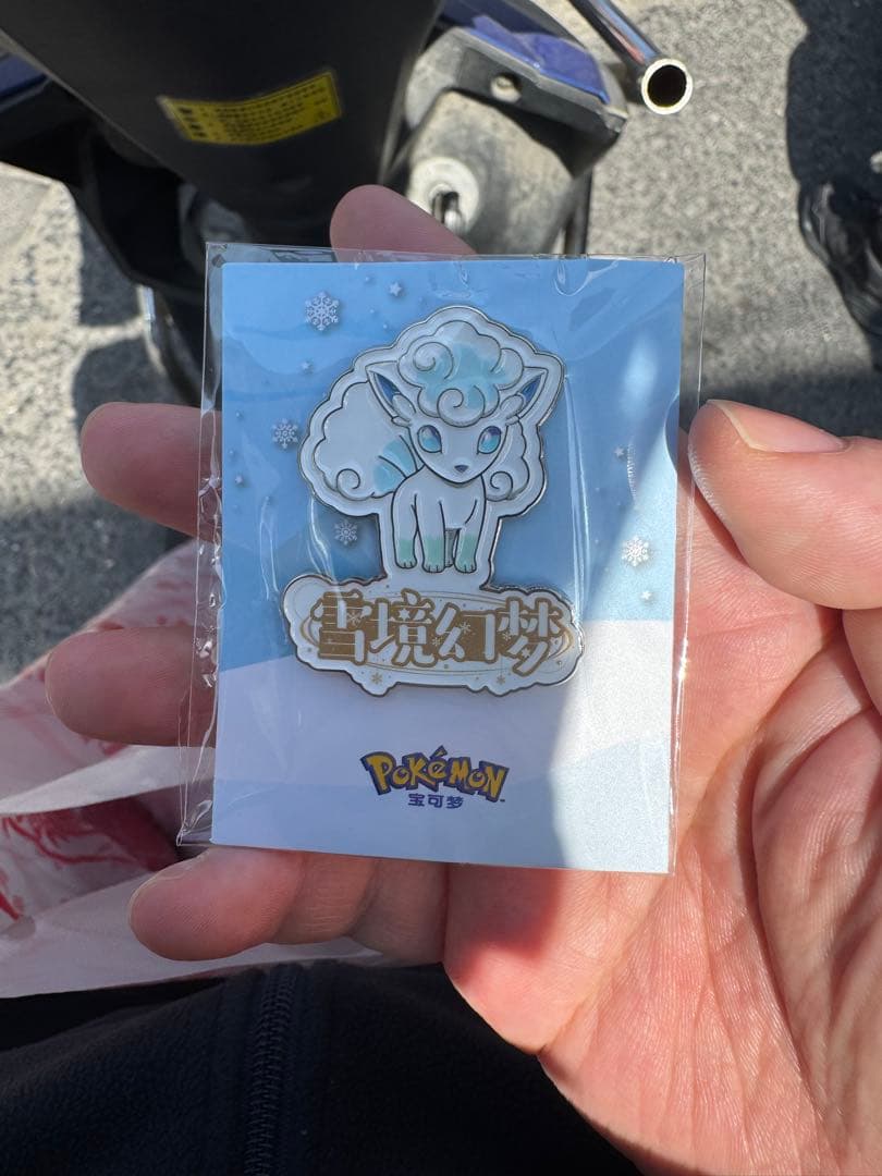 【中国限定】ポケットモンスター　ポケモン　アローラロコン　リュックサック　おまけ