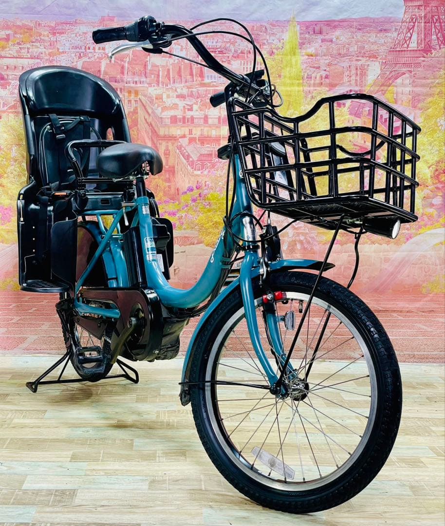 ZK3822 電動自転車 ヤマハ パスバビー 子供乗せ 20インチ 送料無料