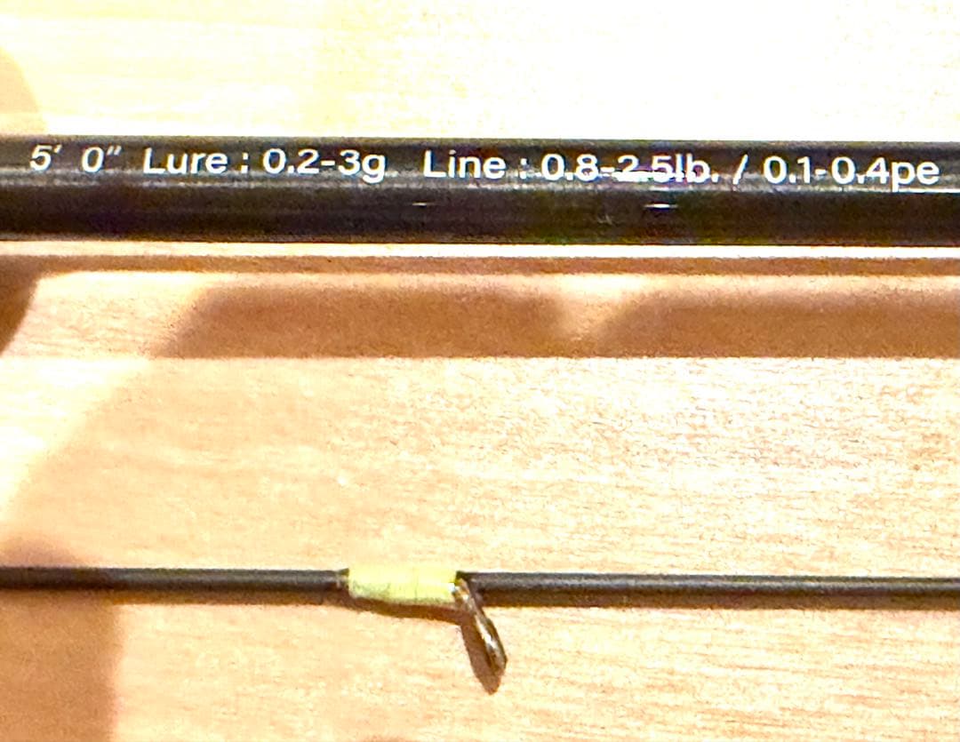【中古良品】メジャークラフト 鯵道5G AD5-S502L/AJI 楽しいロッド