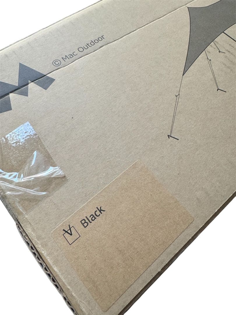 【美品】 MacOne Hexa L マックワンタープ ヘキサ ブラック