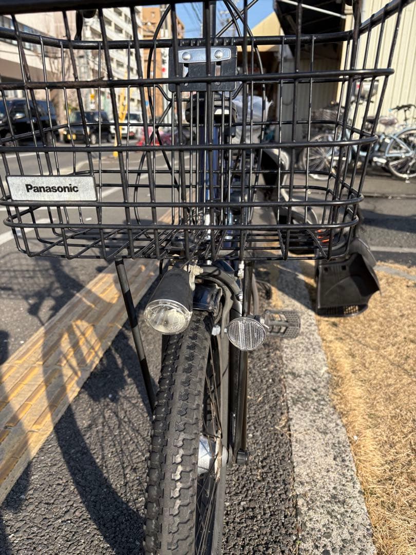 中古20㌅Panasonic電動アシスト自転車　16Ah 大阪　038