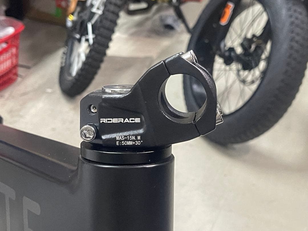 新品未使用★MATEBIKE用♪ハンドルバー＆専用ステム 取付簡単♪ポン付可能