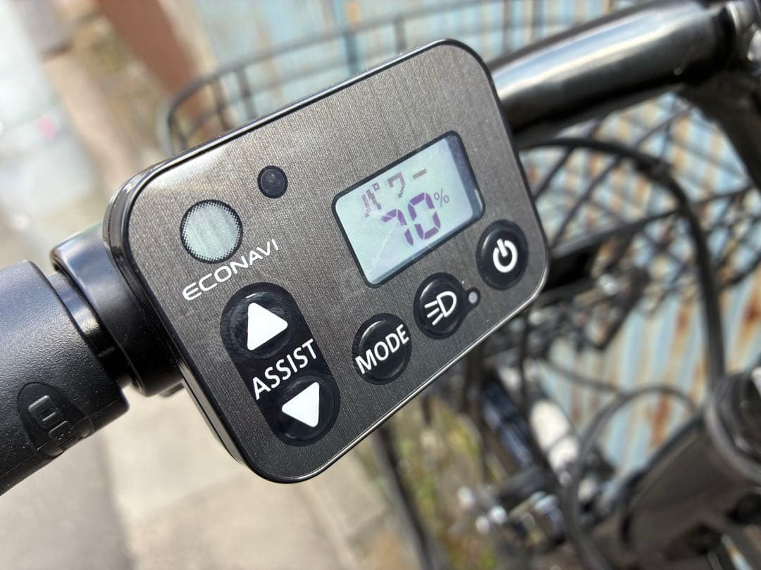 【整備済】電動アシスト自転車 パナソニック ベロスター 長押5点灯