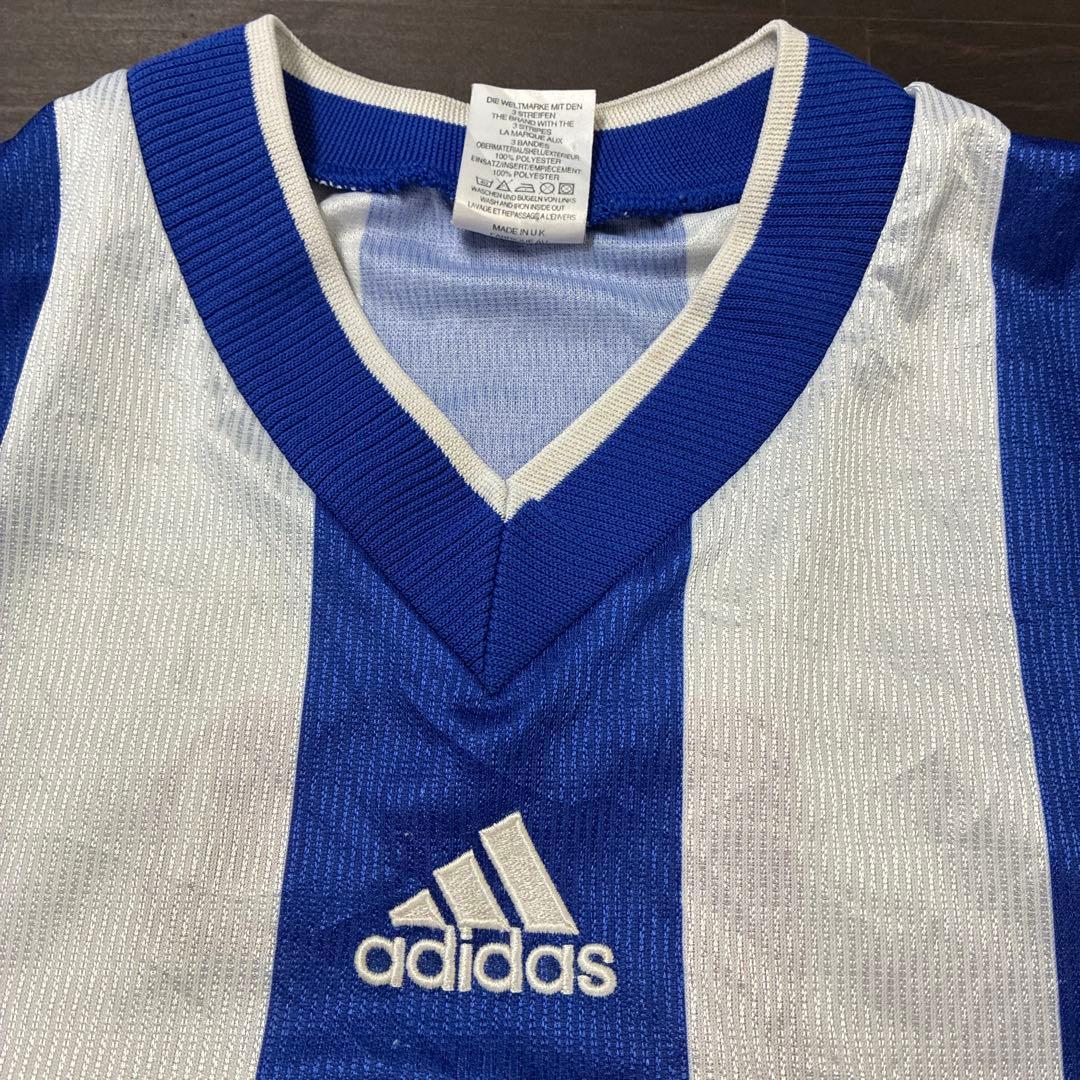 90s adidas ゲームシャツ　万国旗タグ　WALTER イギリス製　8La