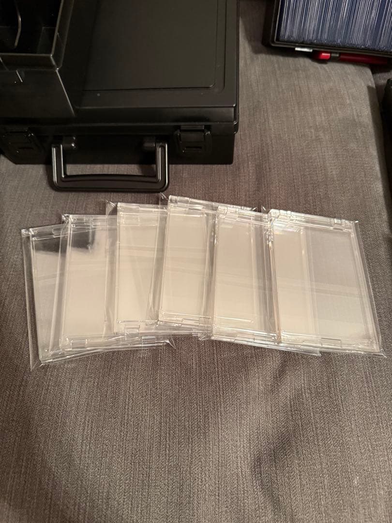 (未使用)カードケース6個　ローダー600枚以上　セット　お得　引退 引退品