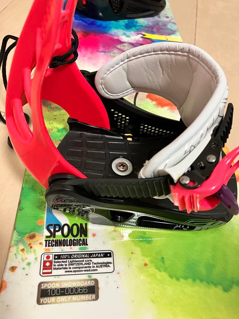 SPOON スノーボード100子供用キッズ バートンブーツ20.0 BURTON