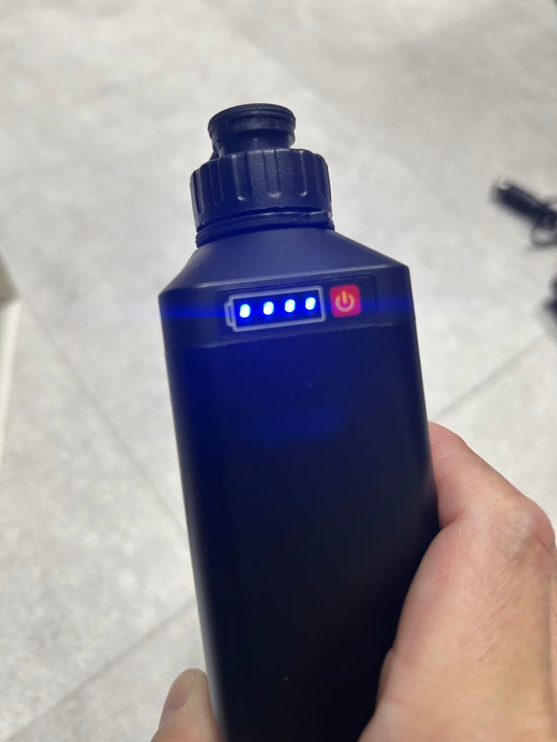 HEMAJUN(ヘマジュン)電動リールバッテリー 、充電器、ポーチ一式　使用1回
