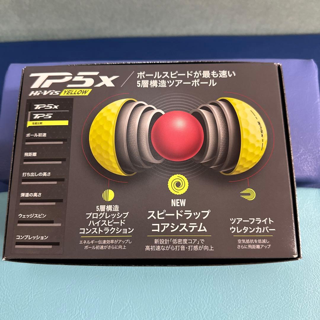 2024 TaylorMade TP5X Hi-Vis Yellow 21個