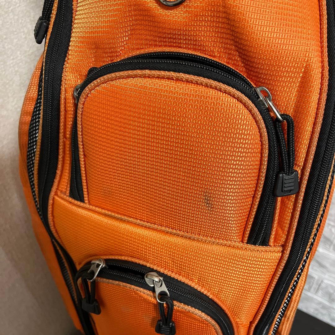 【匿名配送】HONMA キャディバッグ アイアンカバー セット売り オレンジ