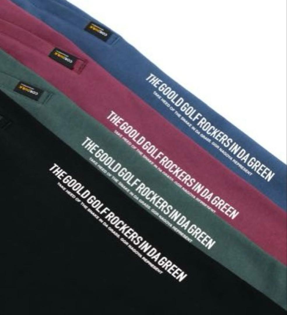 XL goold golf rockers スネークフーディー セットアップ 青