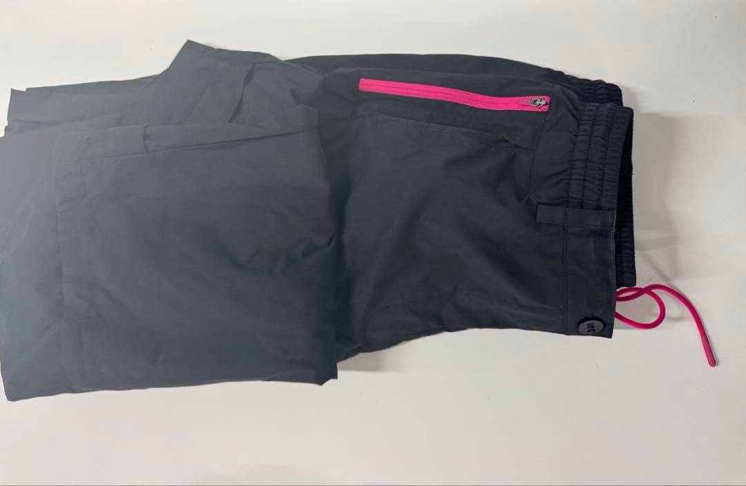 adidas レインウェア ホワイト/ブラック
