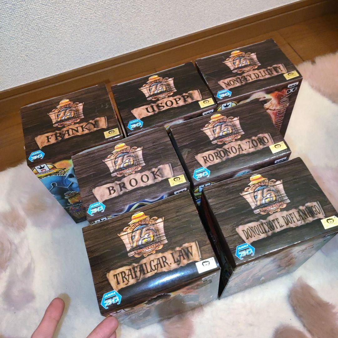 新品ワンピースTHEGRANDLINEMEN 15TH EDITION7体セット