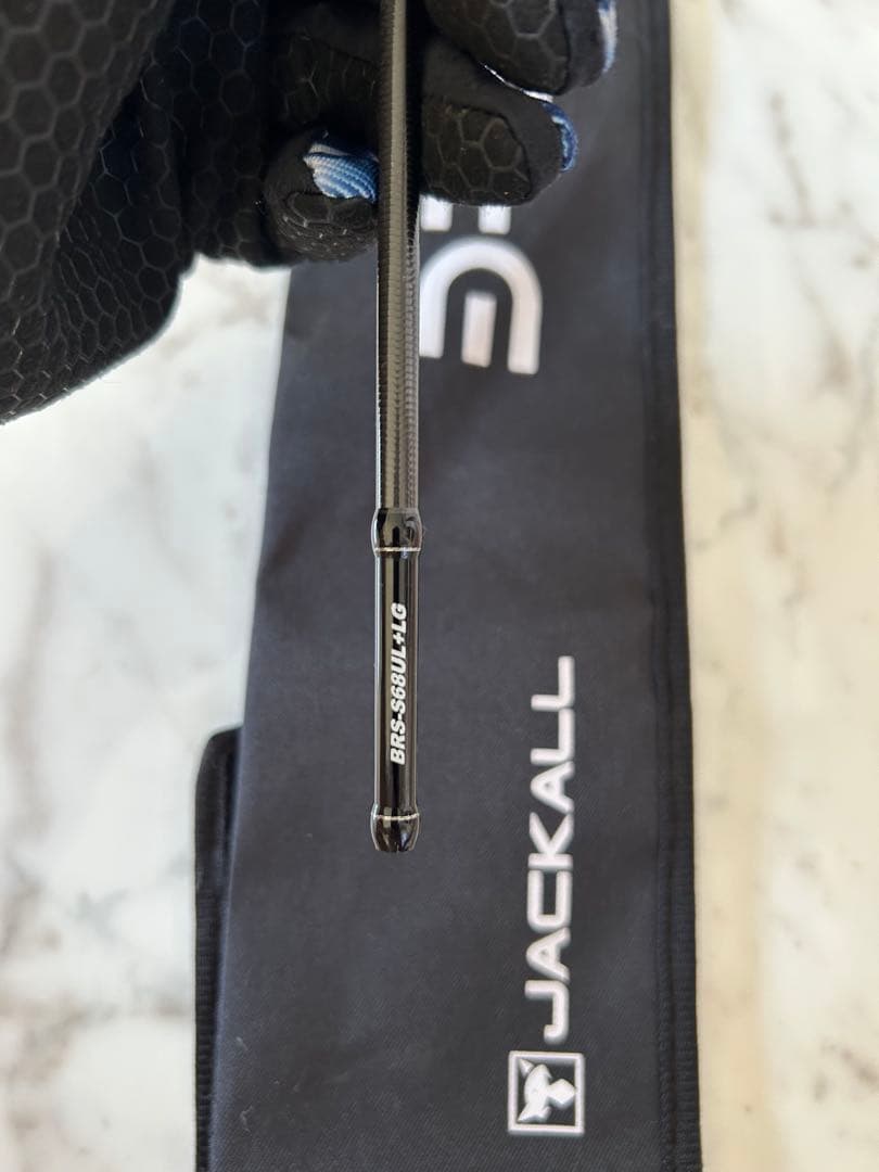 JACKALL BRS-S68UL+LG アジングロッド 20クレスト付き