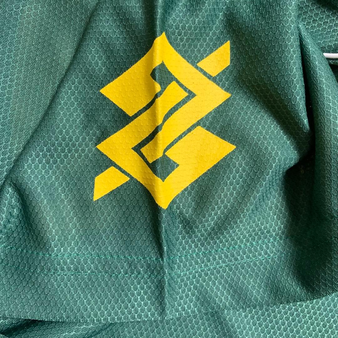 00s 未使用 タグ付 Olympikus バレーボール ブラジルゲームシャツ
