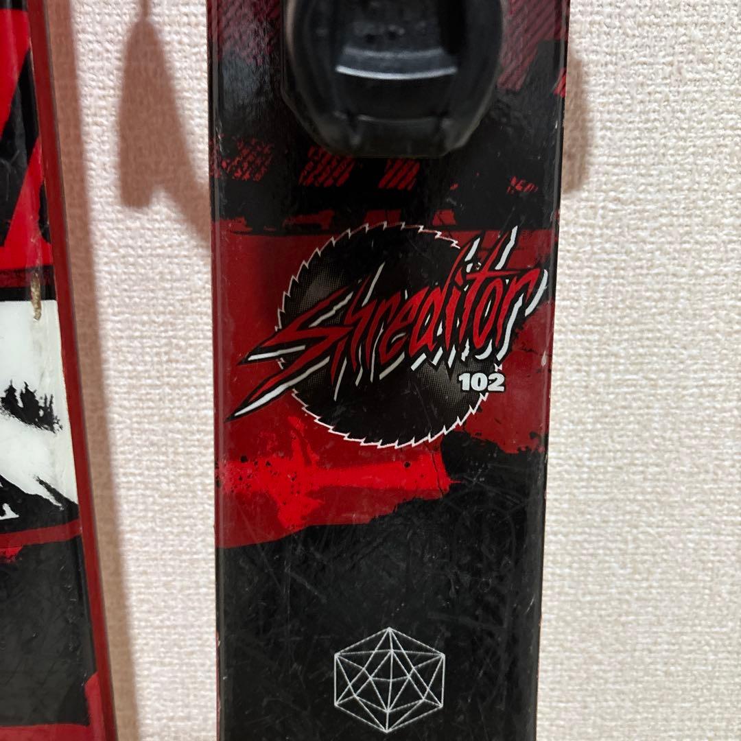 K2 スキー板　Shreditor 102 169cm サロモンビンディング