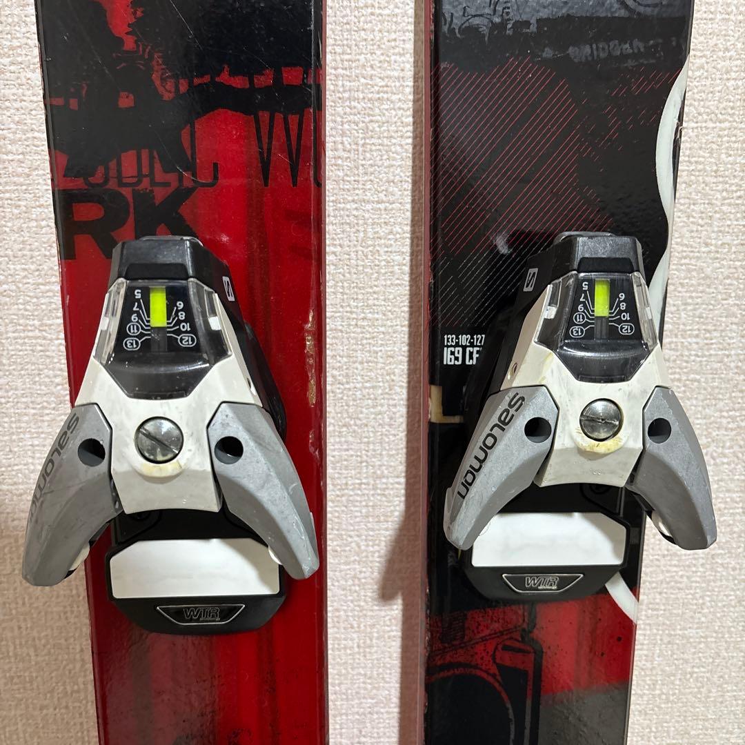 K2 スキー板　Shreditor 102 169cm サロモンビンディング