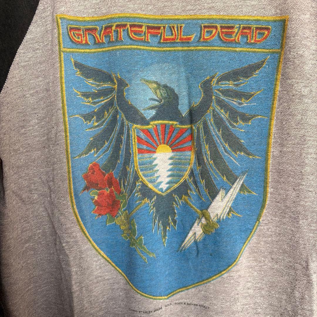 【古着1983年ヴィンテージ】Grateful Deadラグラン(サイズ小さめ)