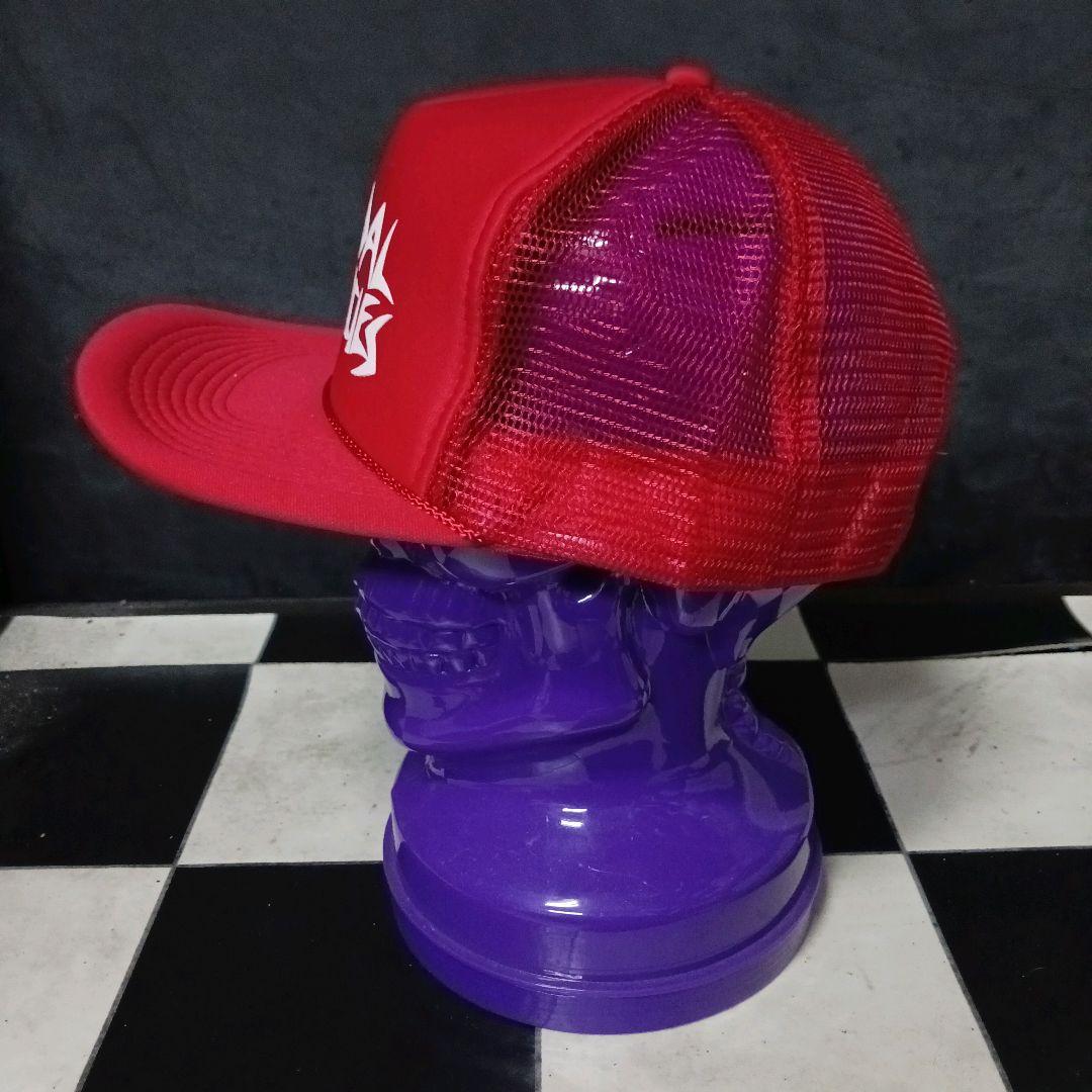 ハードコアパンクバンドSUICIDALTENDENCIESメッシュキャップ赤